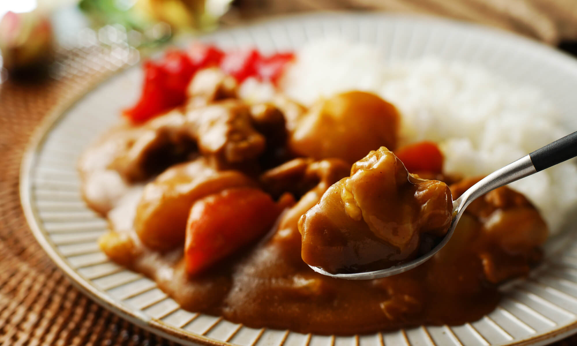 家のカレーが一番落ち着く